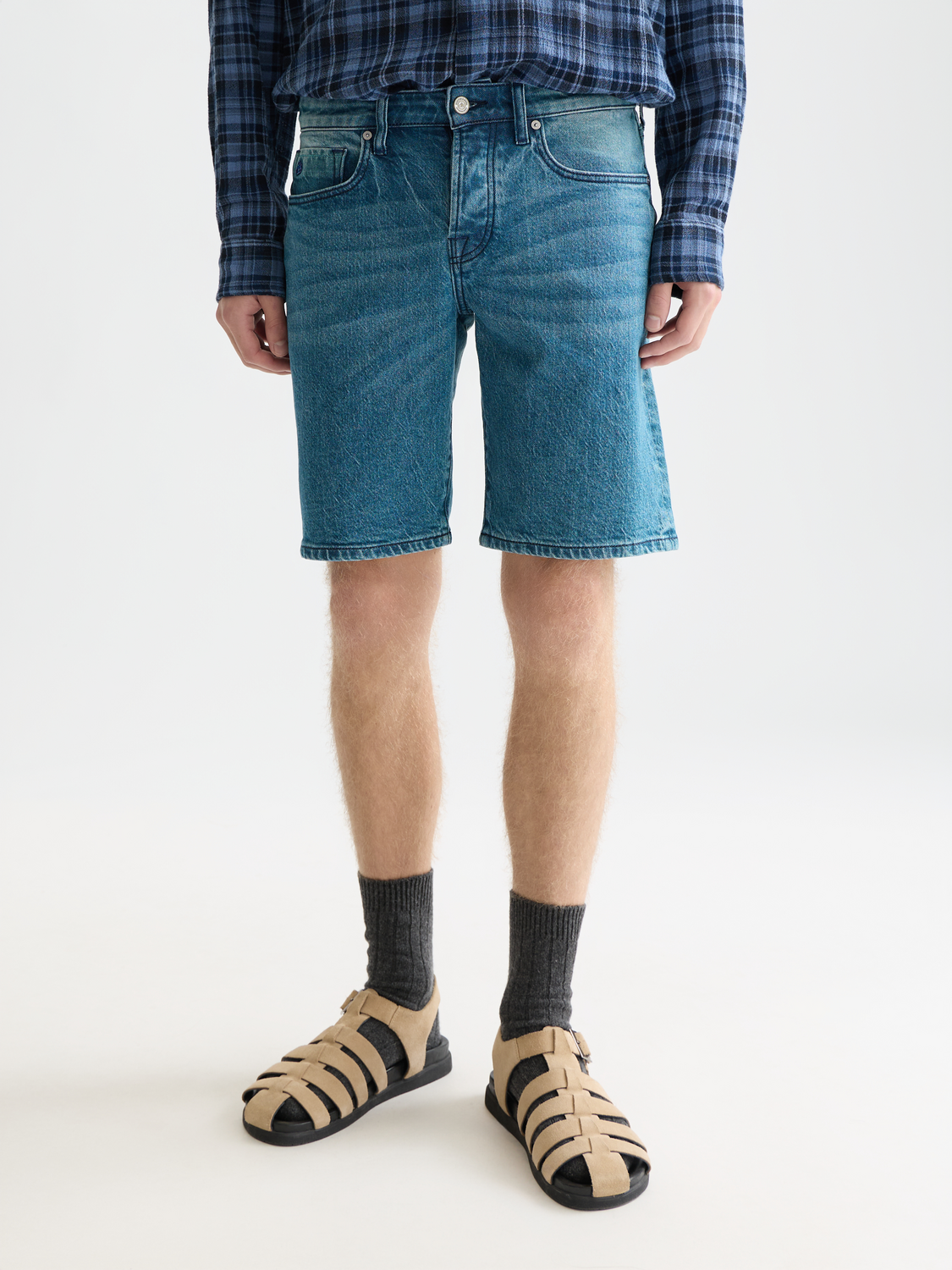 Ralston Regular Slim-Fit Jeans Short