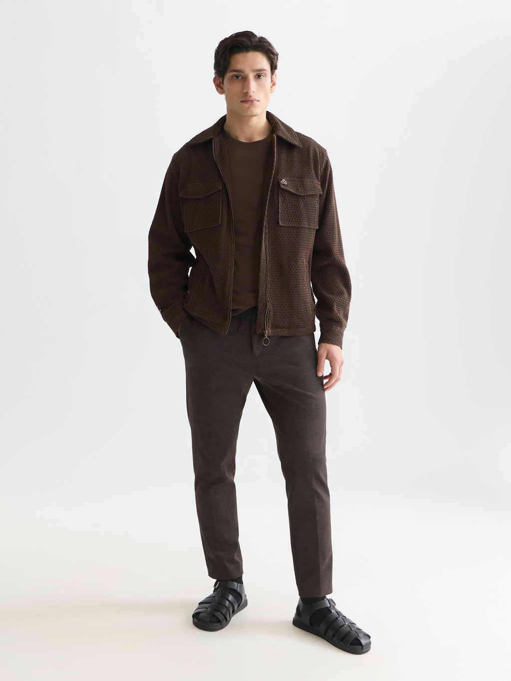 Finch Yarn-Dyed Jersey Tapered-Fit Jogger