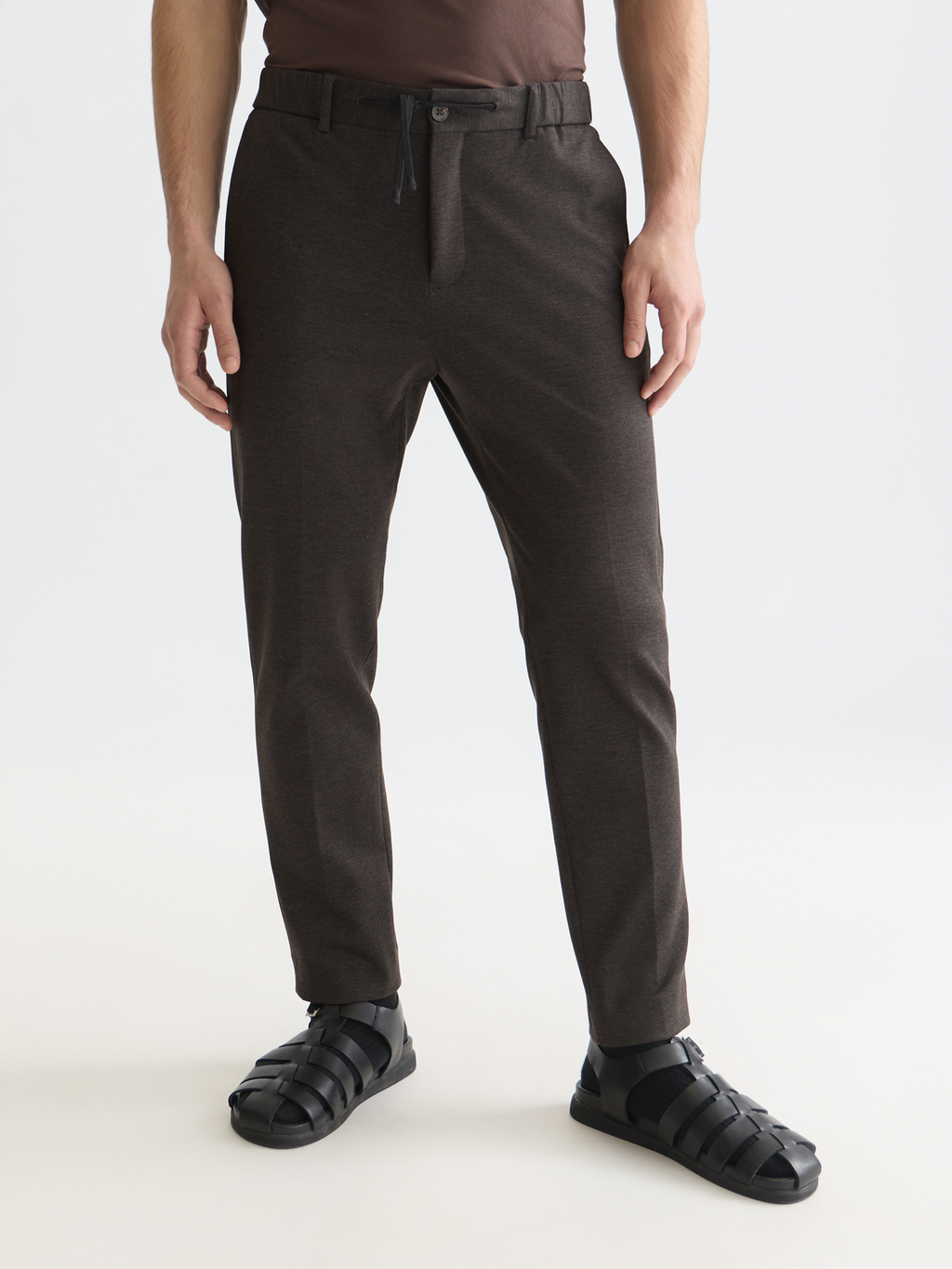 Finch Yarn-Dyed Jersey Tapered-Fit Jogger