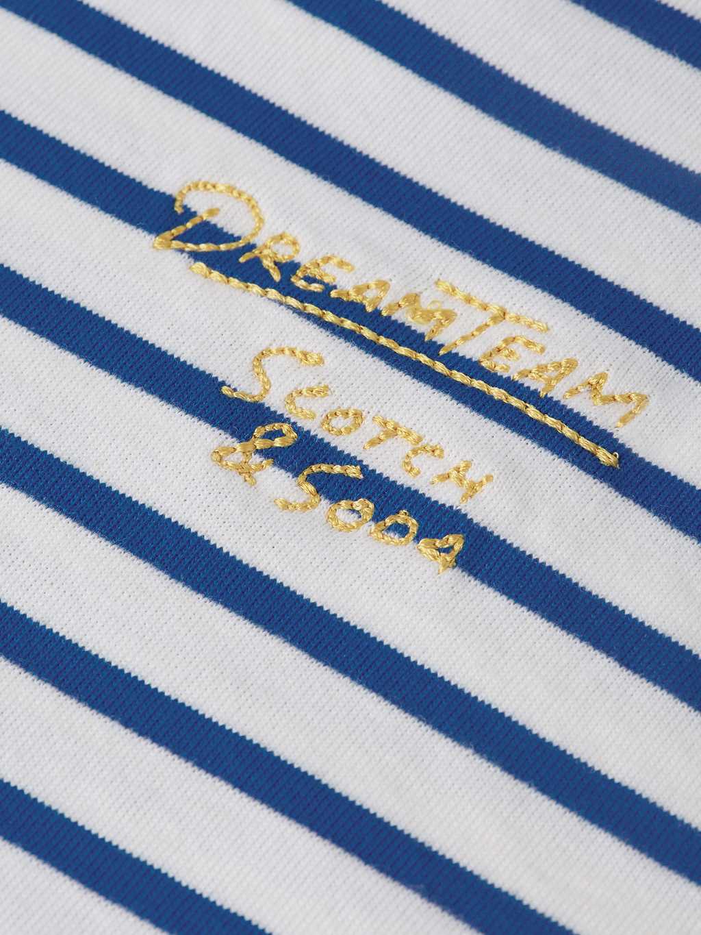 Boys' Yarn Dyed Striped Artwork Relaxed-Fit Long-Sleeved T-Shirt