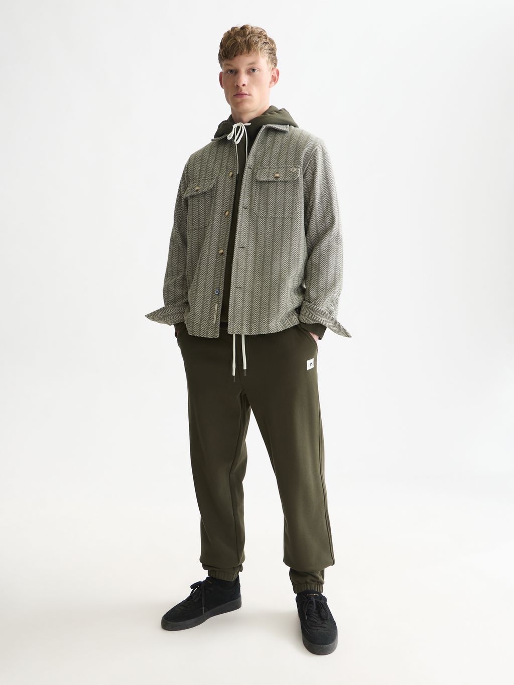 Essentials Logo Badge Regular-Fit Sweatpants