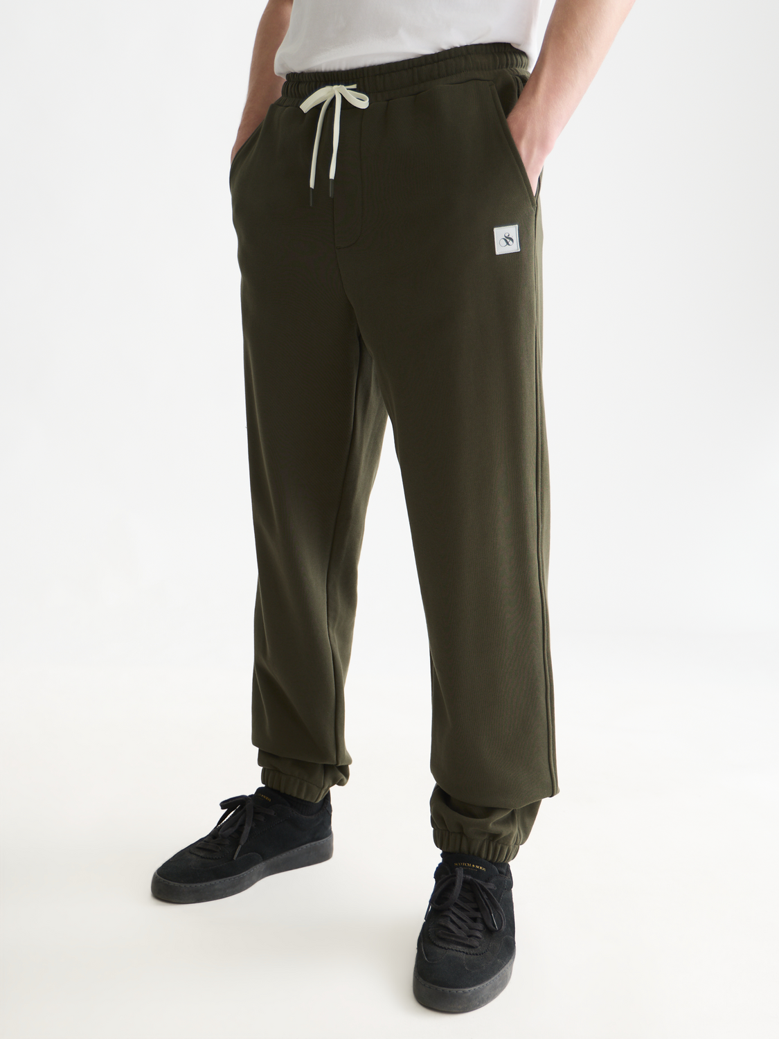 Essentials Logo Badge Regular-Fit Sweatpants