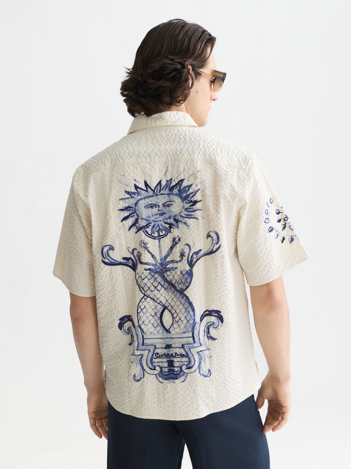 scotch and soda dress shirt Scotch & soda 180121 Relaxed Fit long sleeve shirt Green| Dressinn