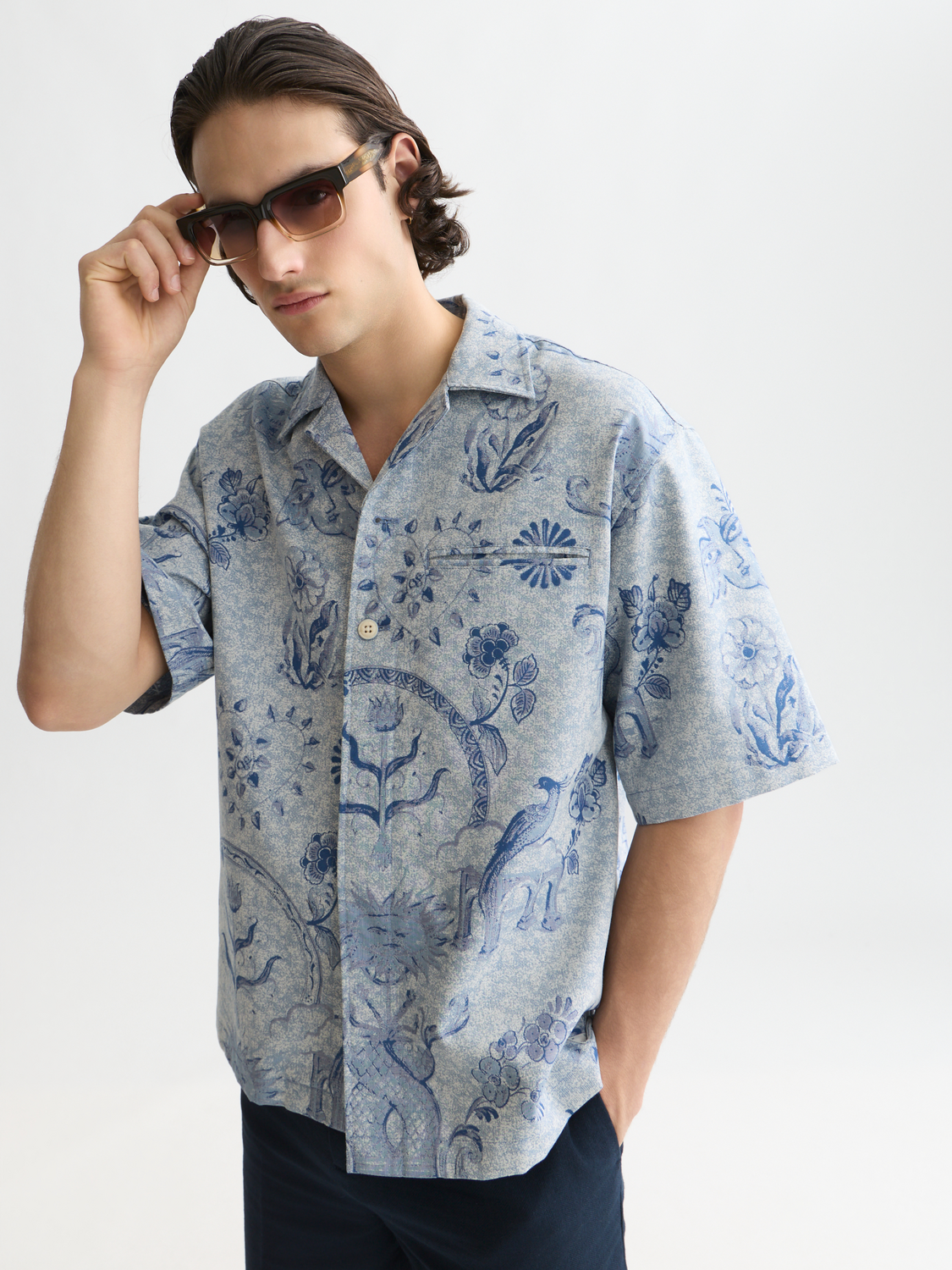 scotch and soda dress shirt Regular Fit Occasion Button Down Shirt Scotch & Soda