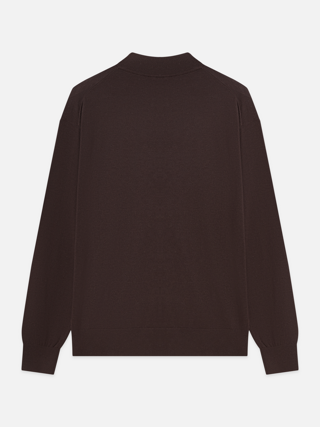 Essentials Dropped Shoulder Mock Neck Pullover