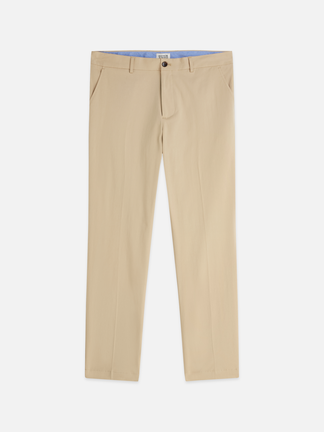 Stuart Crinkled Cotton-Blend Chino