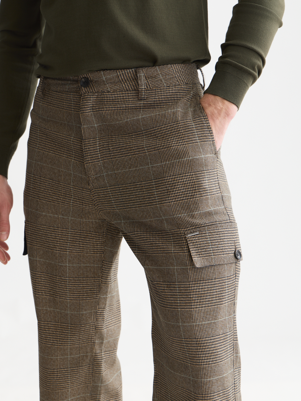 Otis Checked Cargo Pant