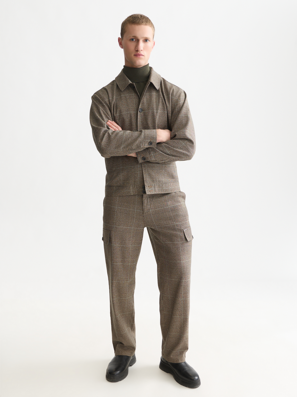 Otis Checked Cargo Pant