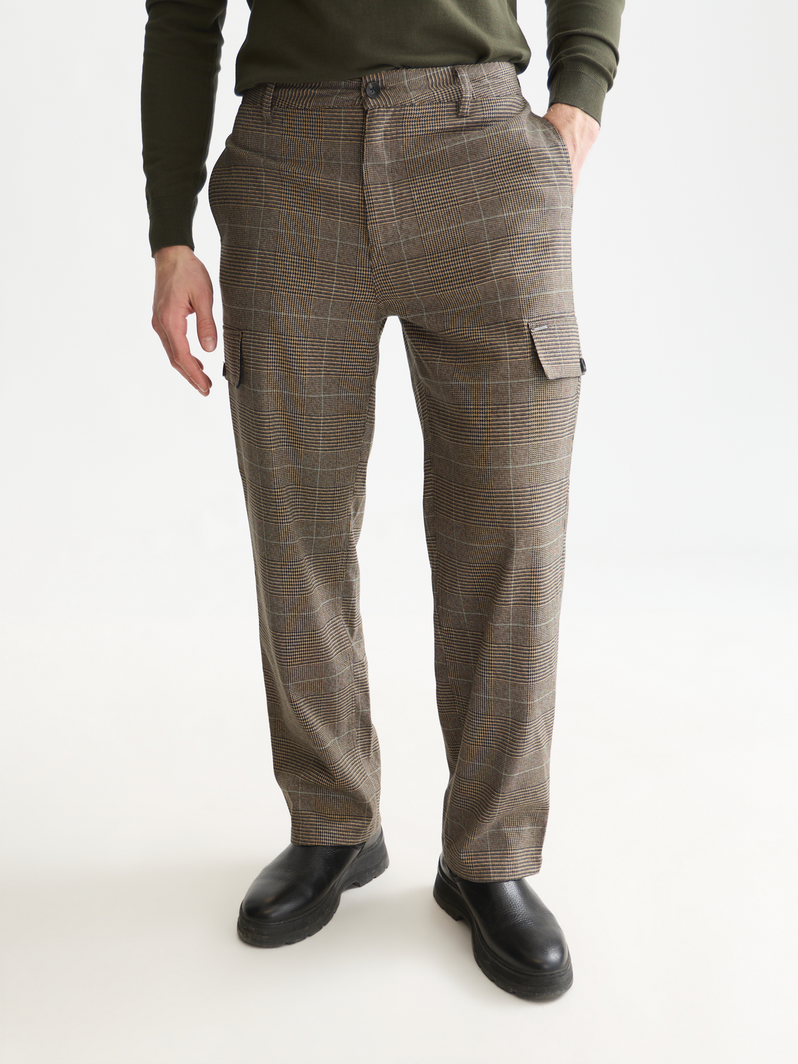 Otis Checked Cargo Pant