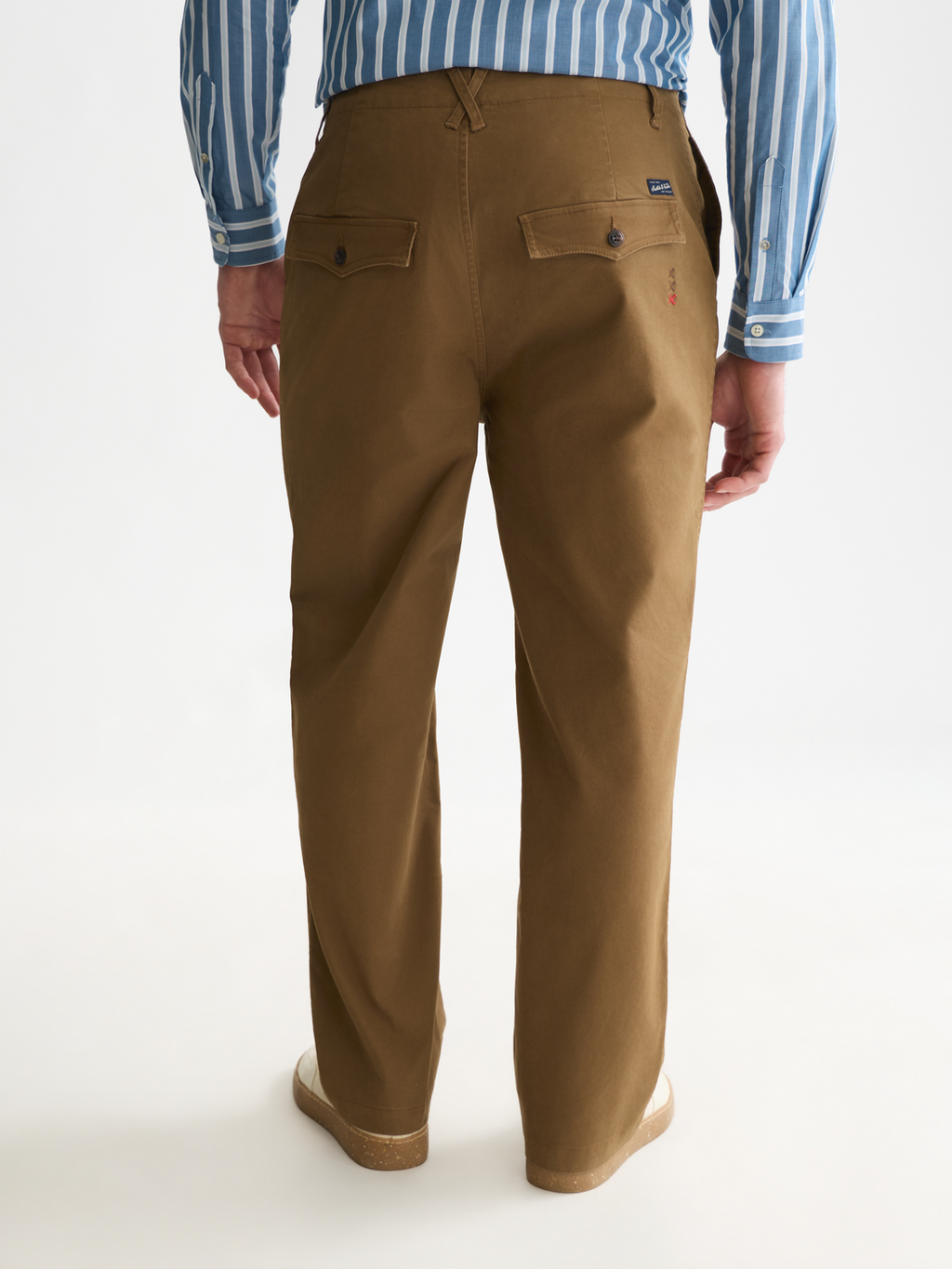 Pitch Peached Cotton-Blend Chino