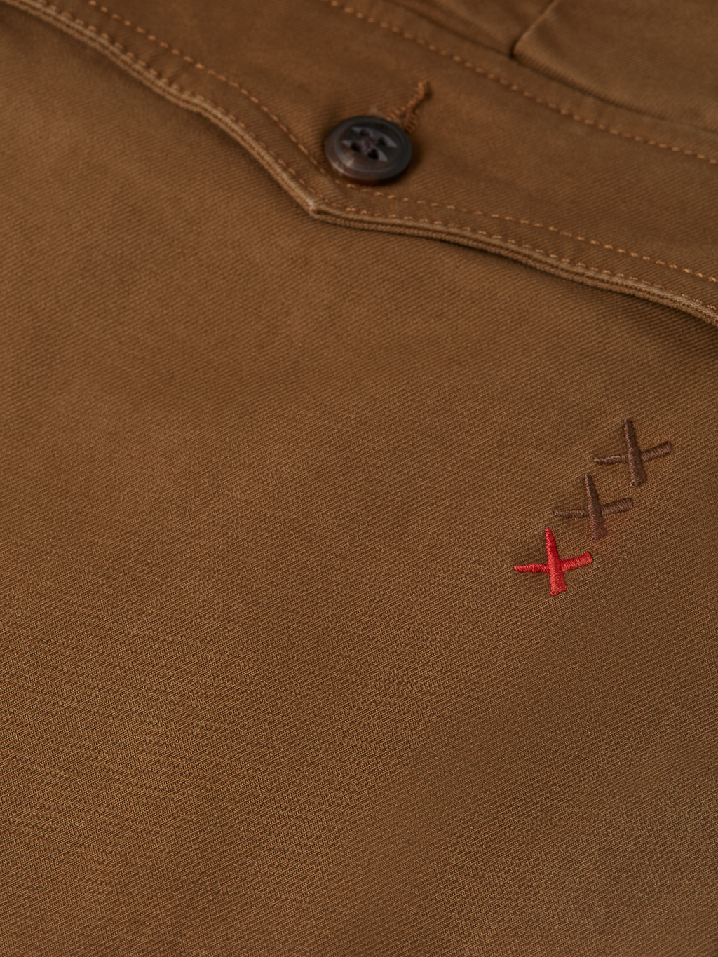 Pitch Peached Cotton-Blend Chino