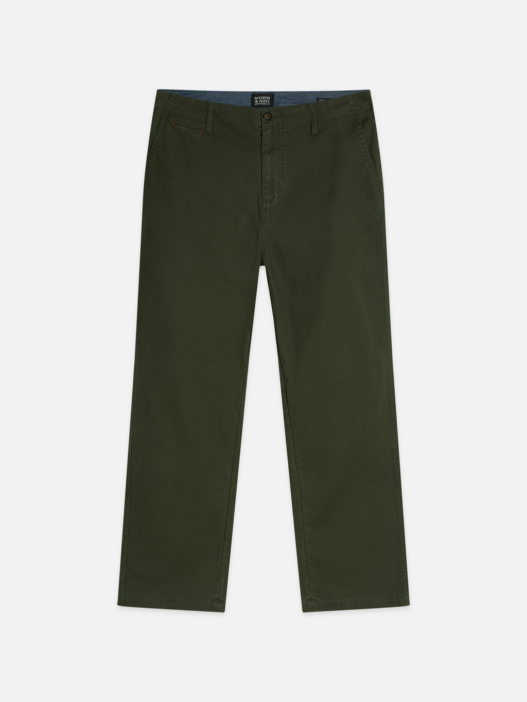 Pitch Peached Cotton-Blend Chino