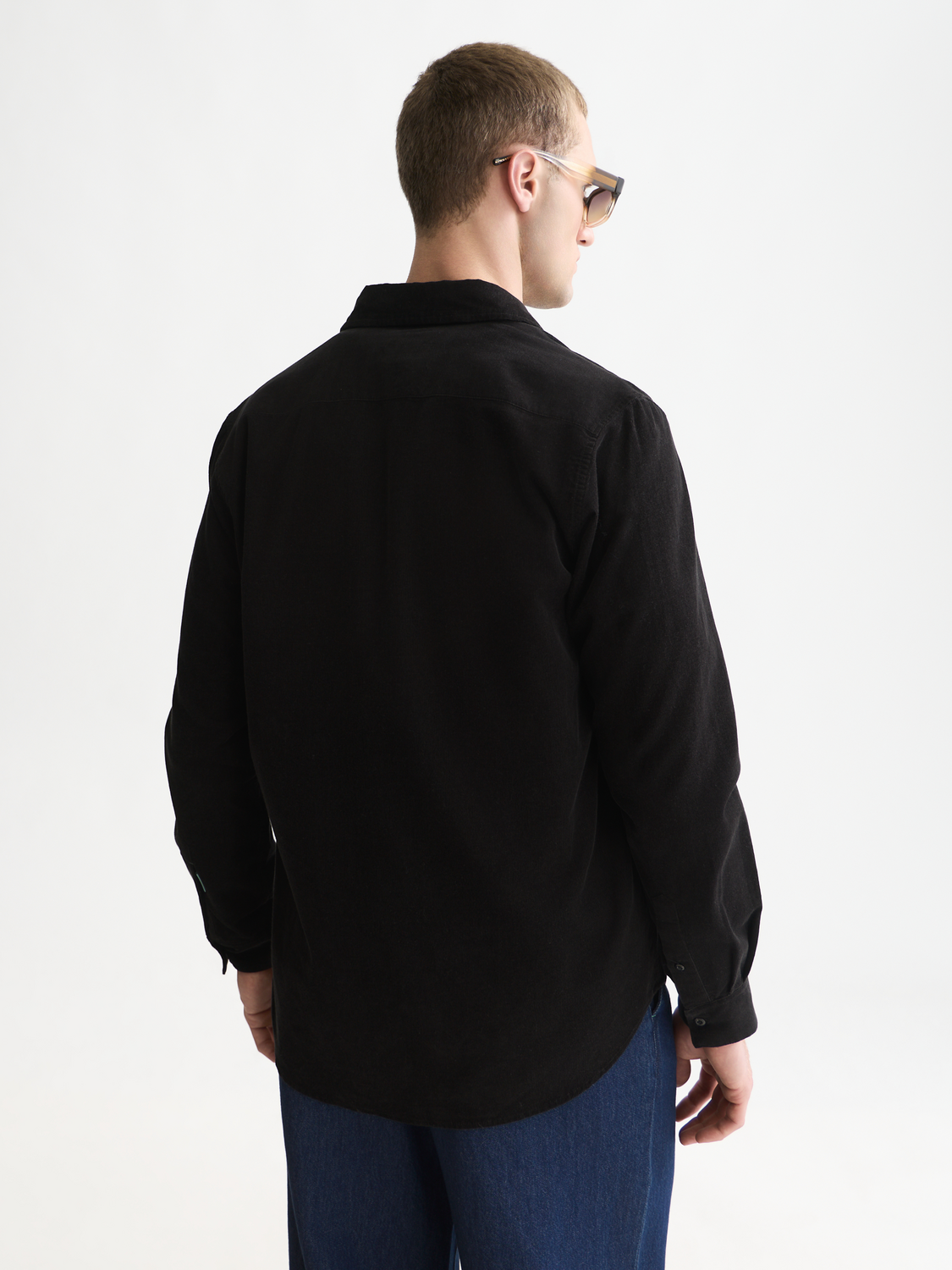Fine Corduroy Regular-Fit Shirt
