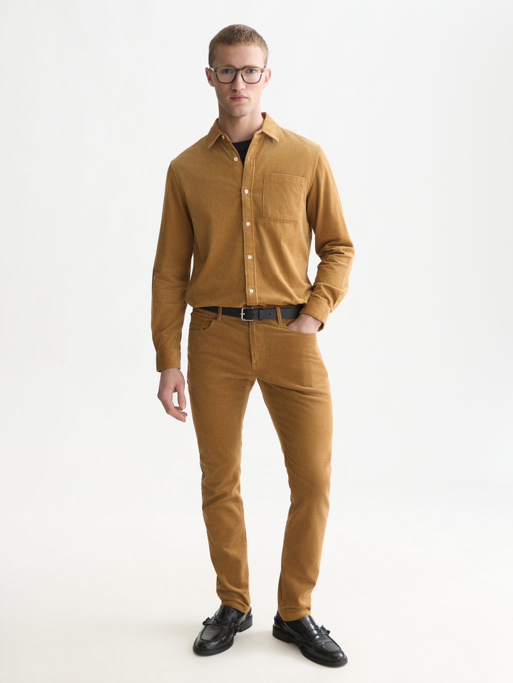 Corduroy Regular-Fit Shirt