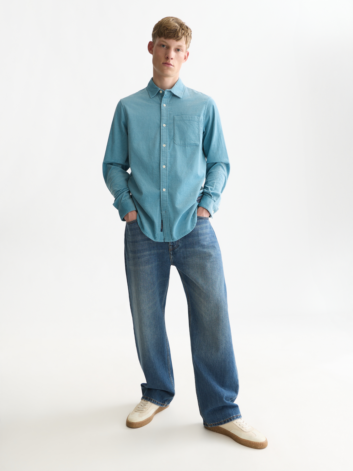 Corduroy Regular-Fit Shirt