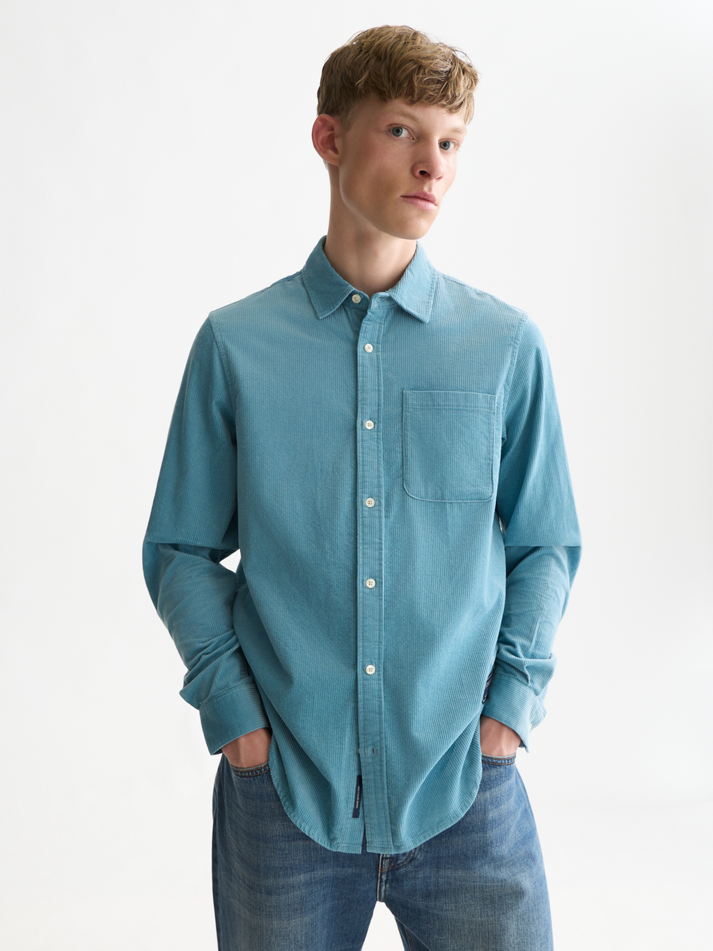 Corduroy Regular-Fit Shirt