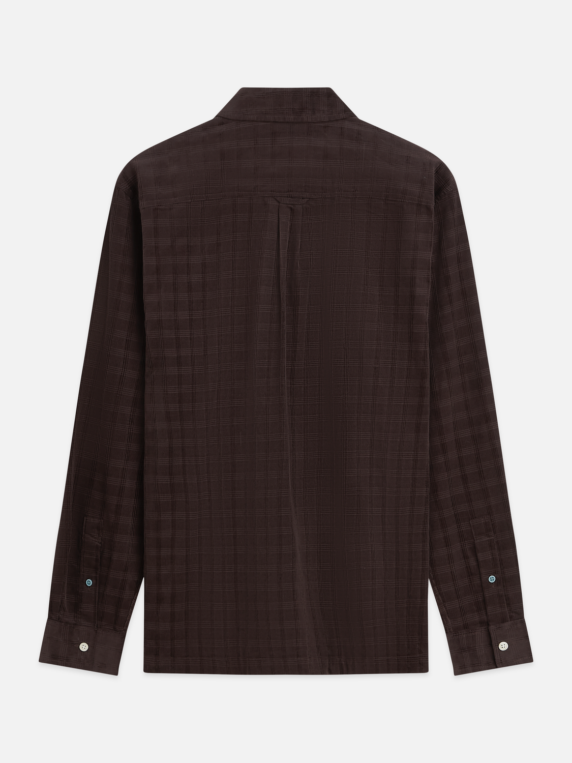 Corduroy Checked Relaxed-Fit Shirts