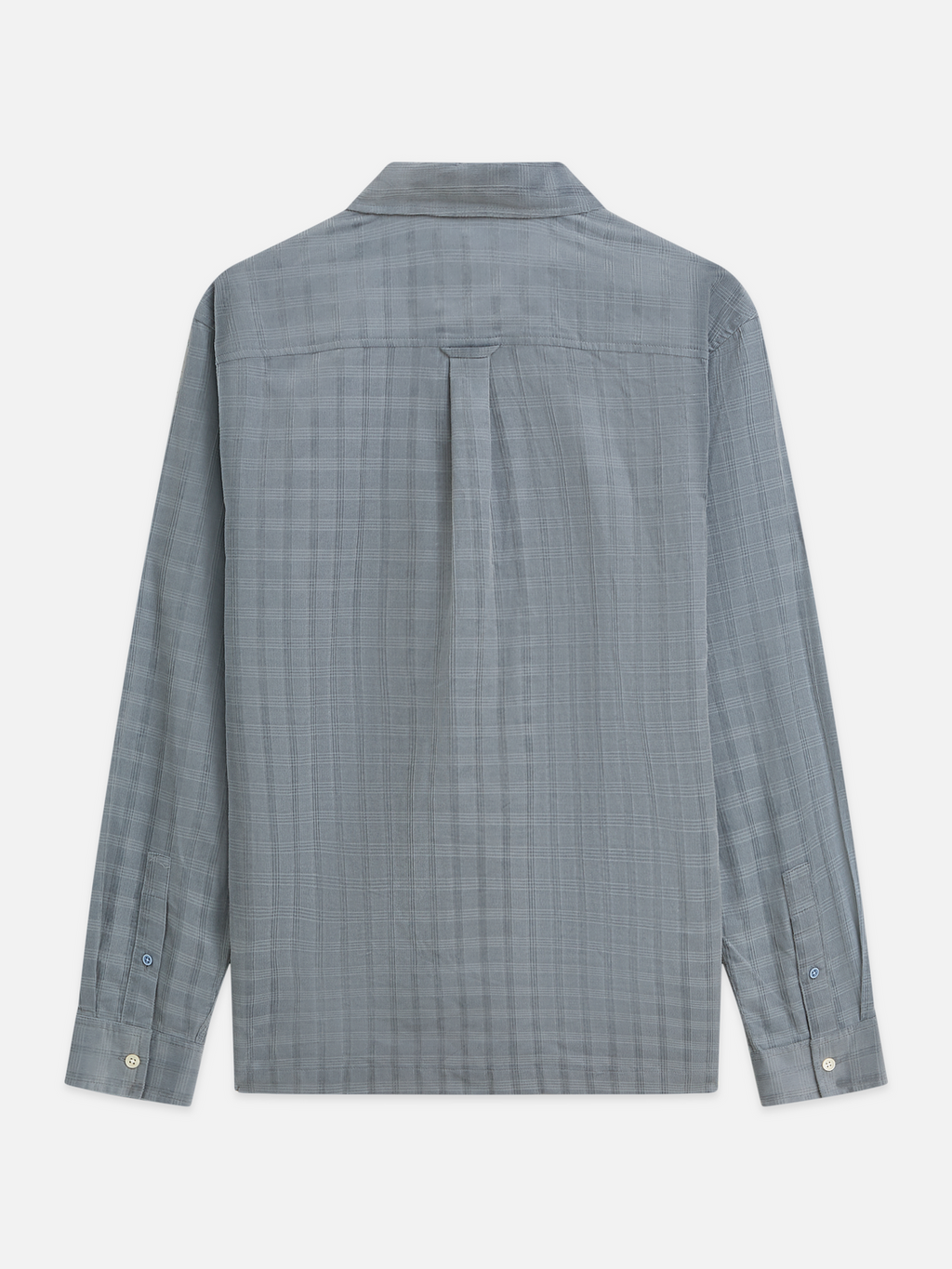 Corduroy Checked Relaxed-Fit Shirt