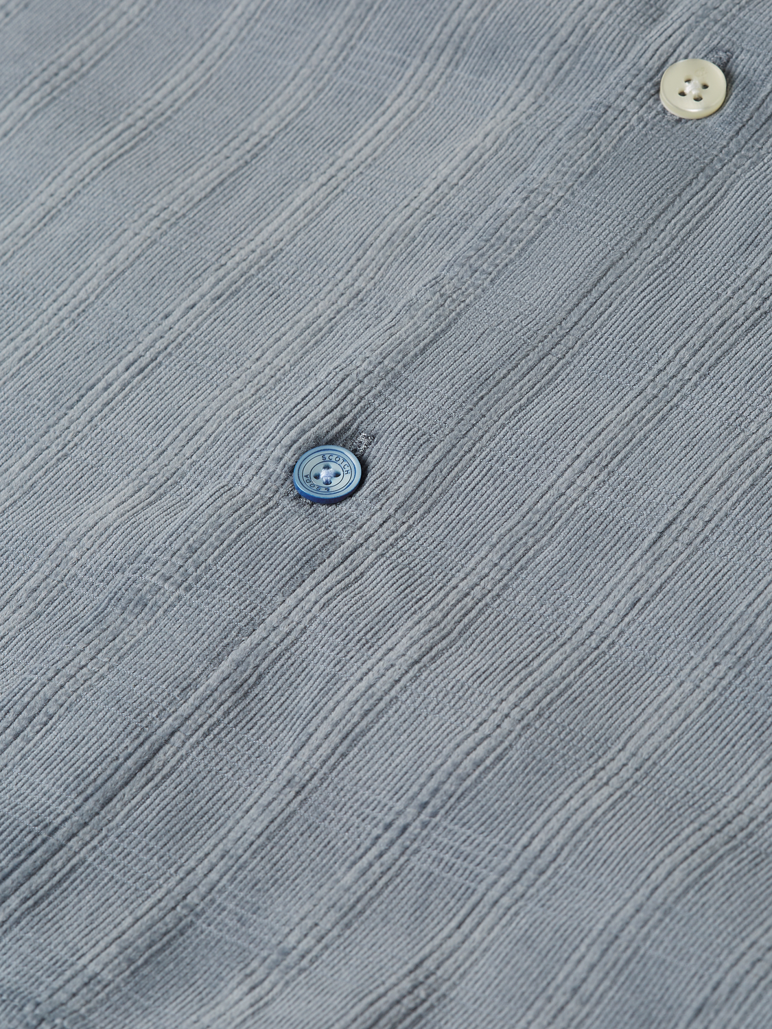 Corduroy Checked Relaxed-Fit Shirt