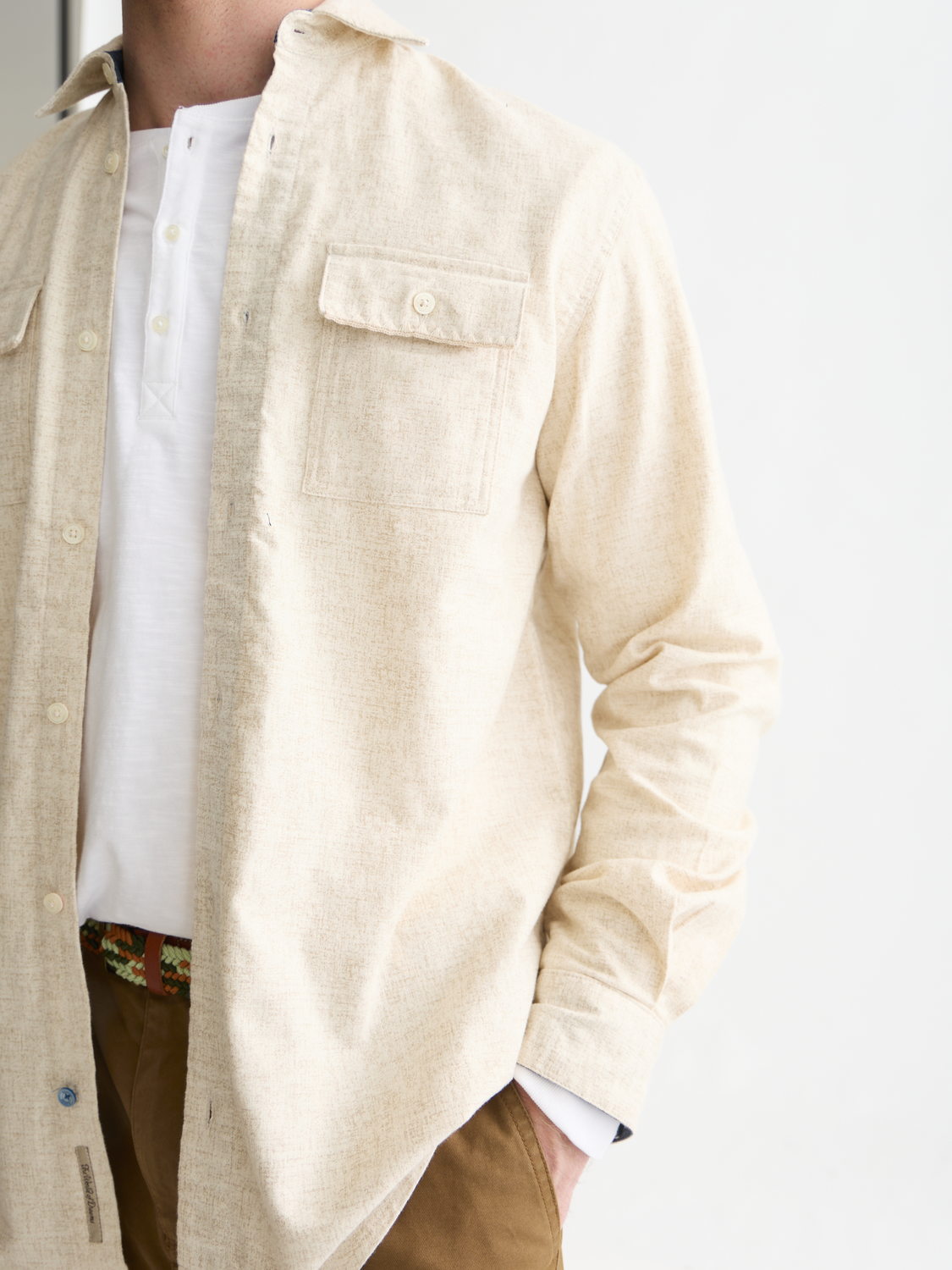 Mélange Regular-Fit Shirt