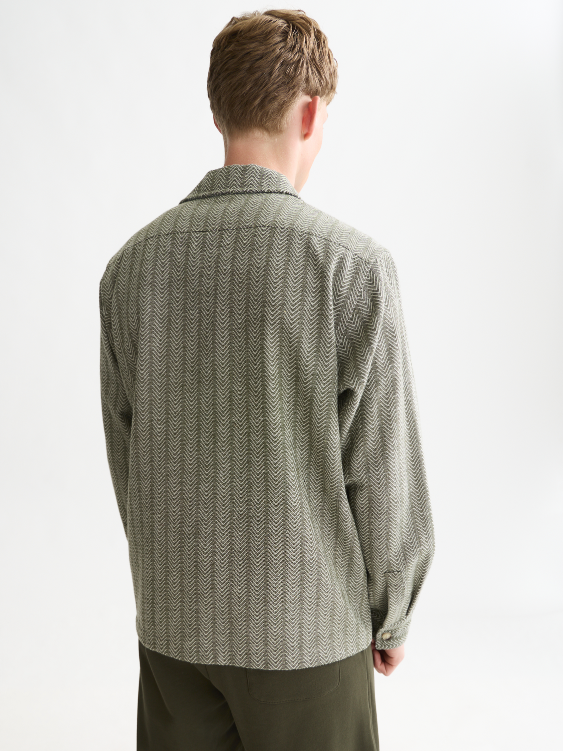Jacquard Relaxed-Fit Shirt