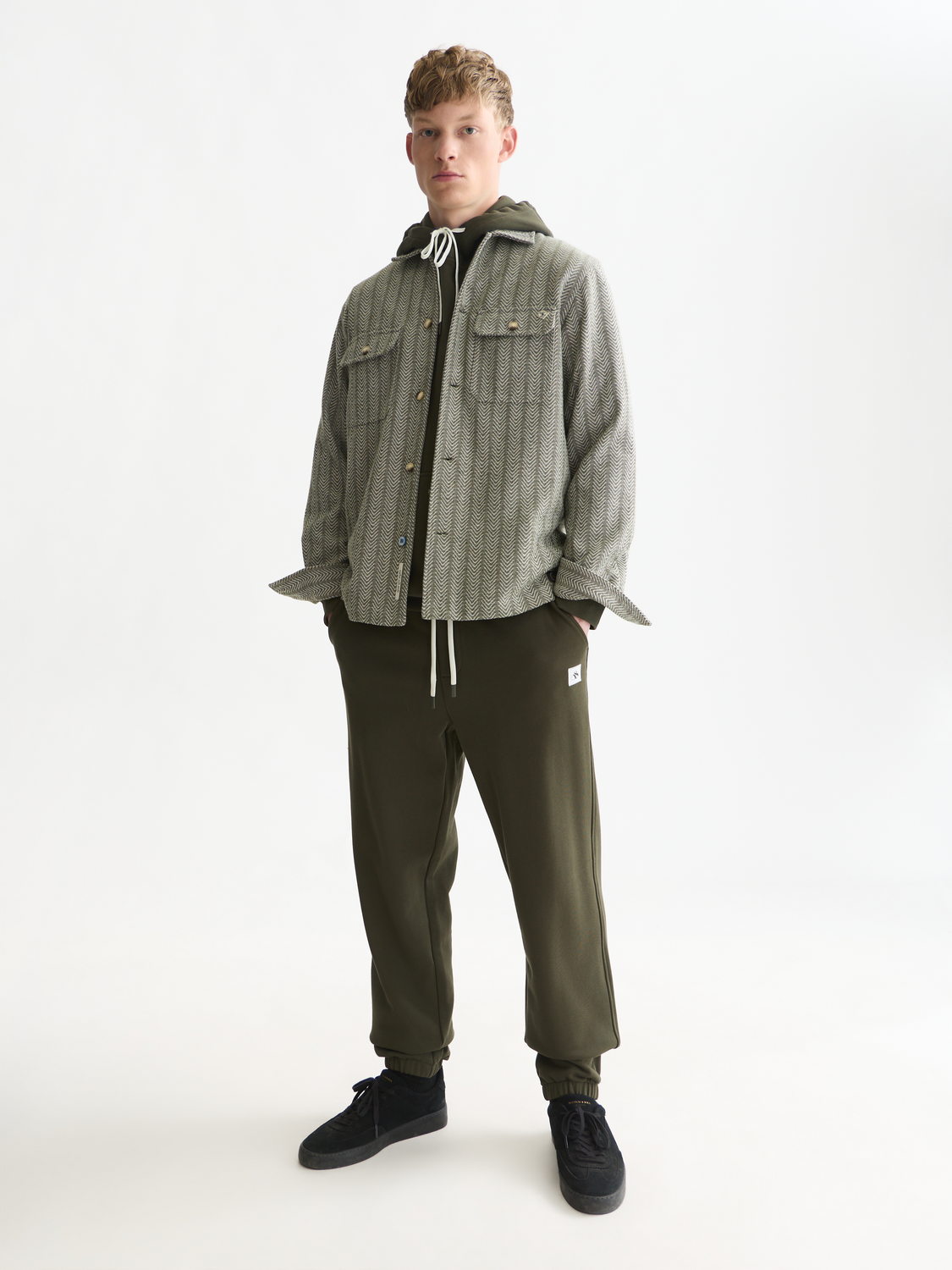Jacquard Relaxed-Fit Shirt