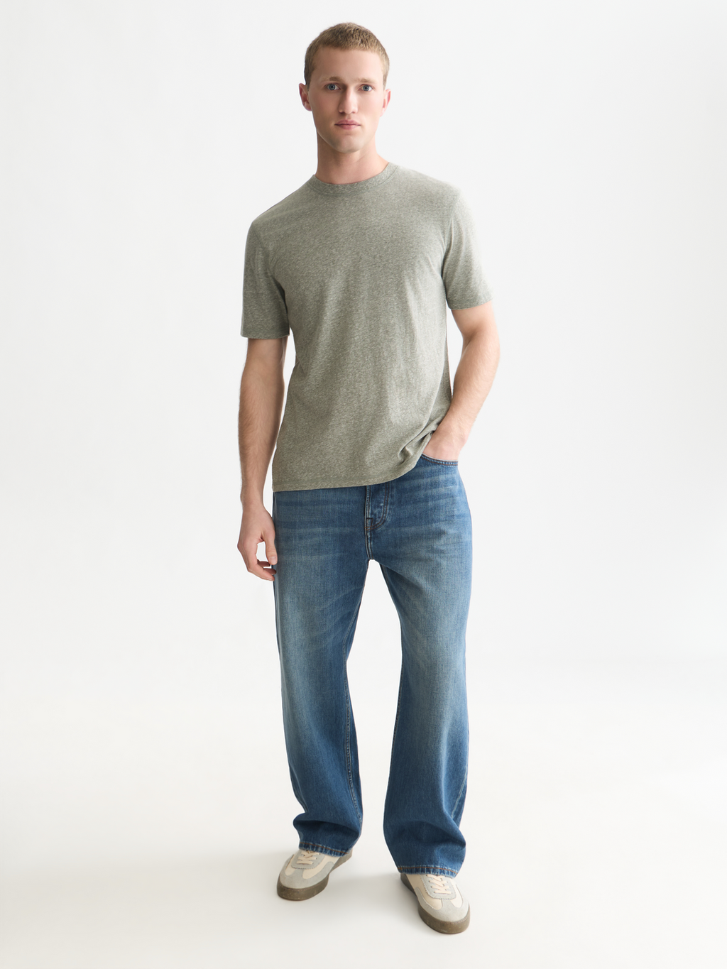 Mélange Regular-Fit T-Shirt