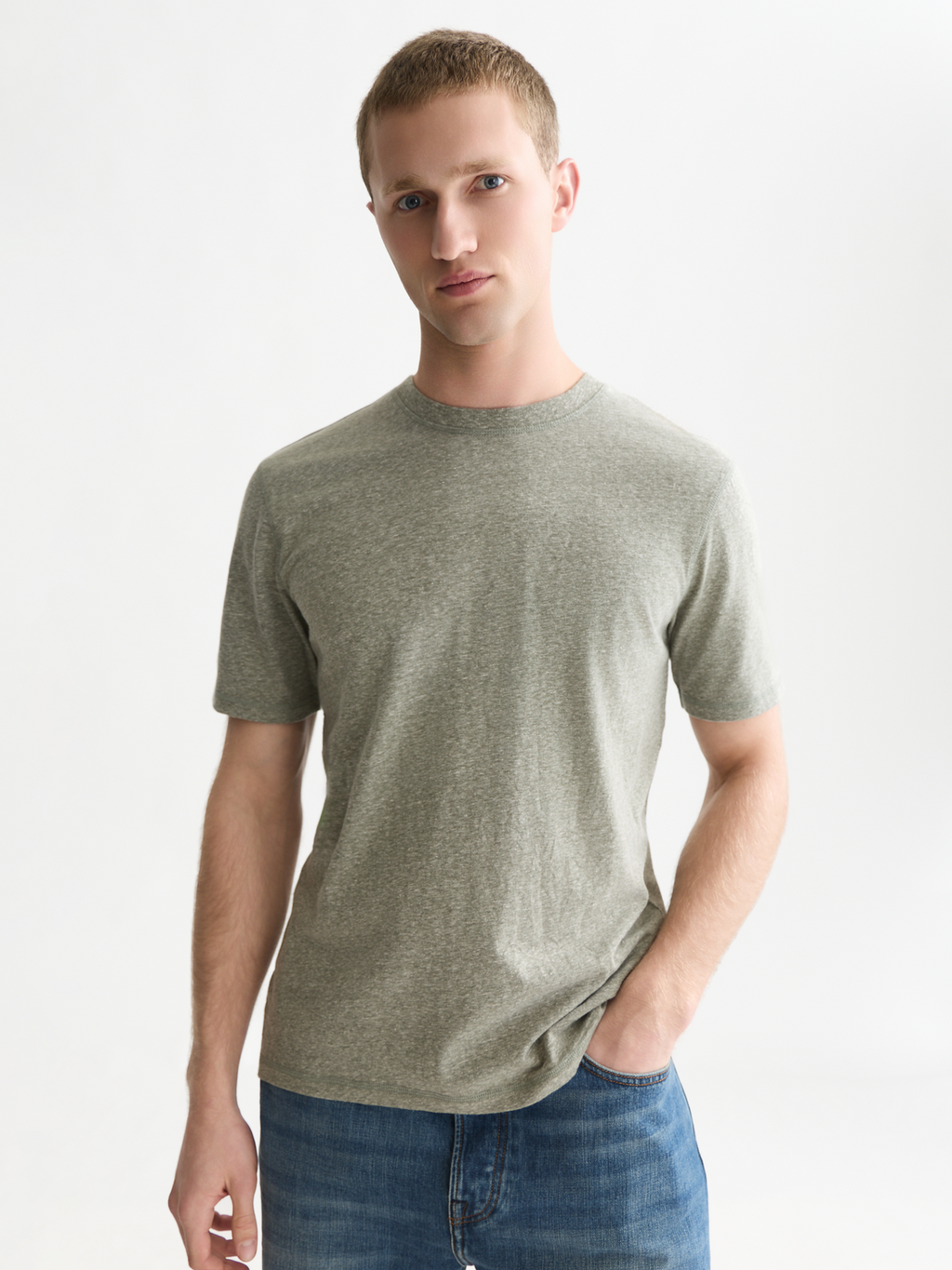Mélange Regular-Fit T-Shirt