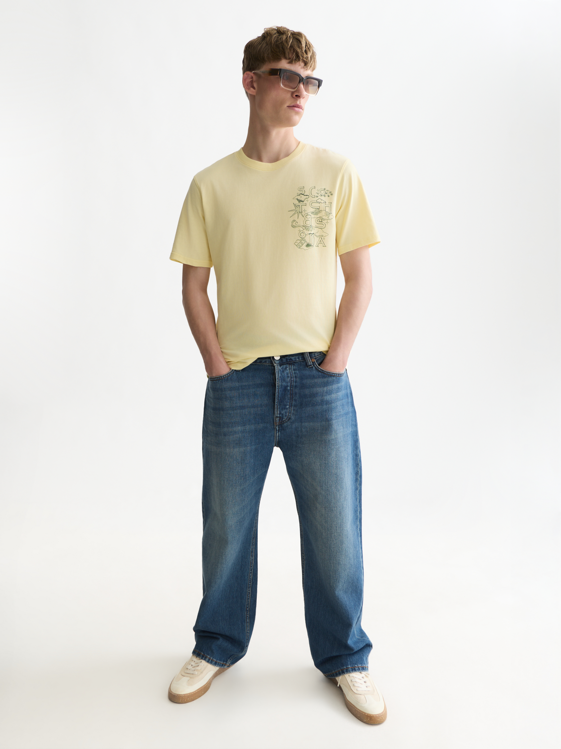 Left Chest Artwork Regular-Fit T-Shirt