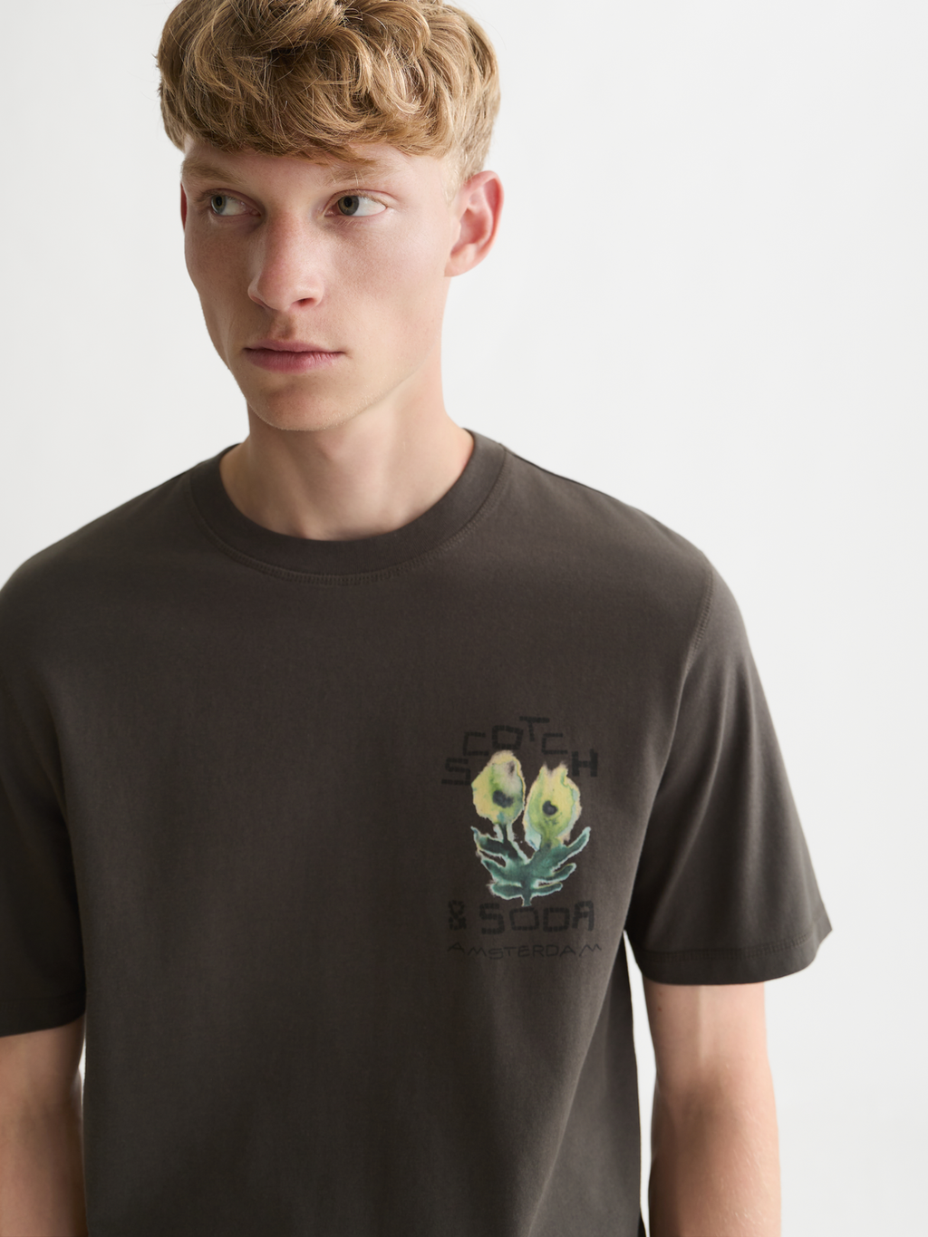 Front And Back Artwork Regular-Fit T-Shirt