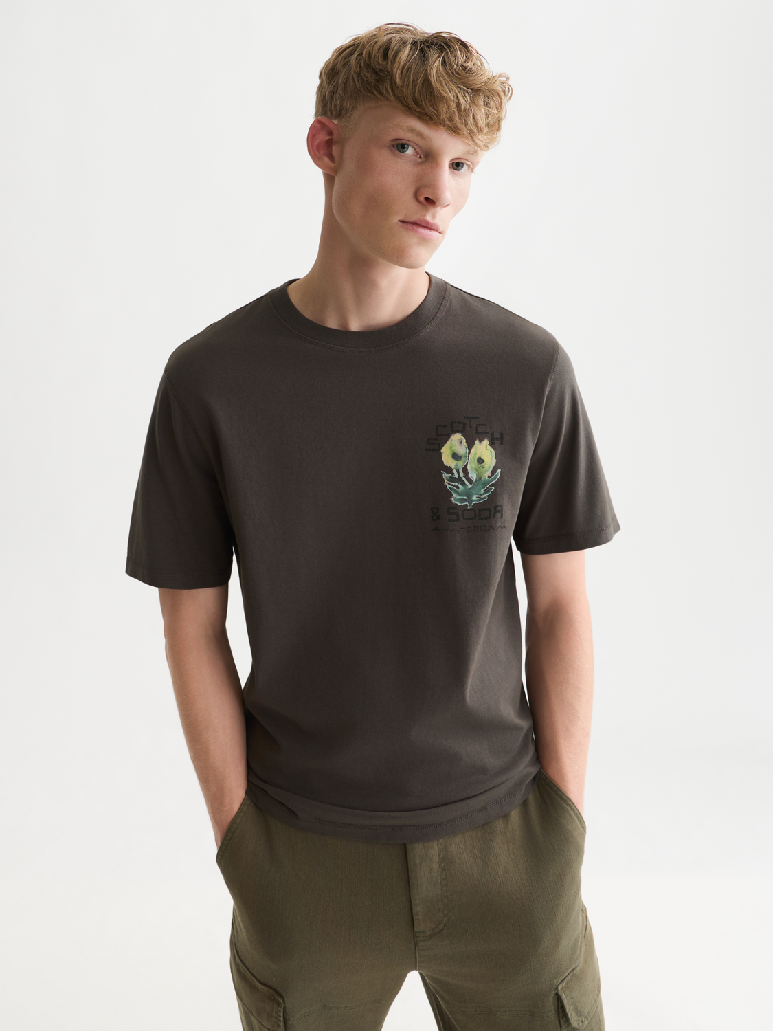Front And Back Artwork Regular-Fit T-Shirt