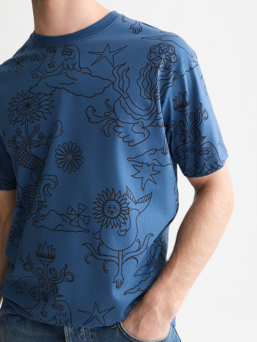 Printed Relaxed-Fit T-Shirt