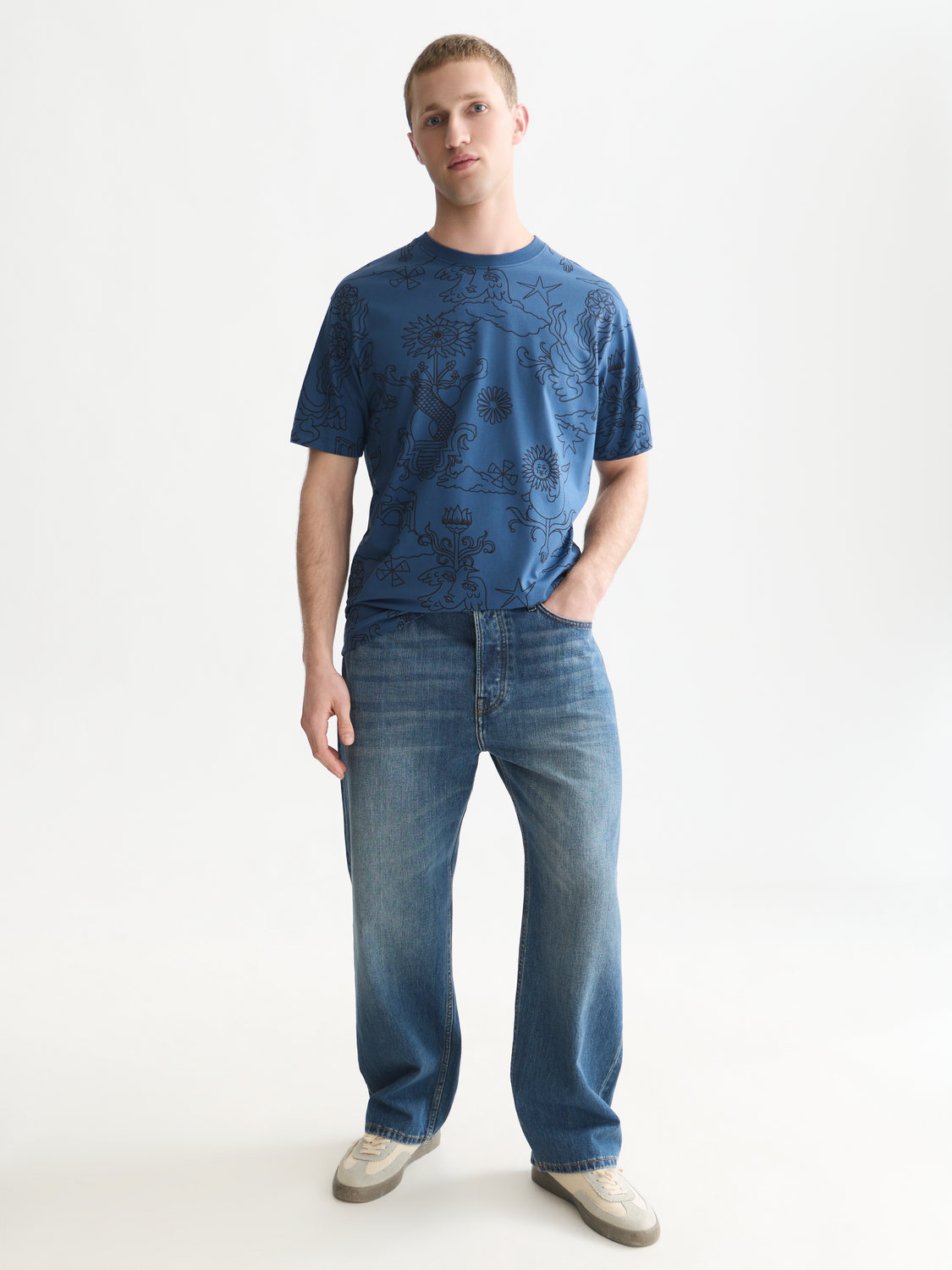 Printed Relaxed-Fit T-Shirt
