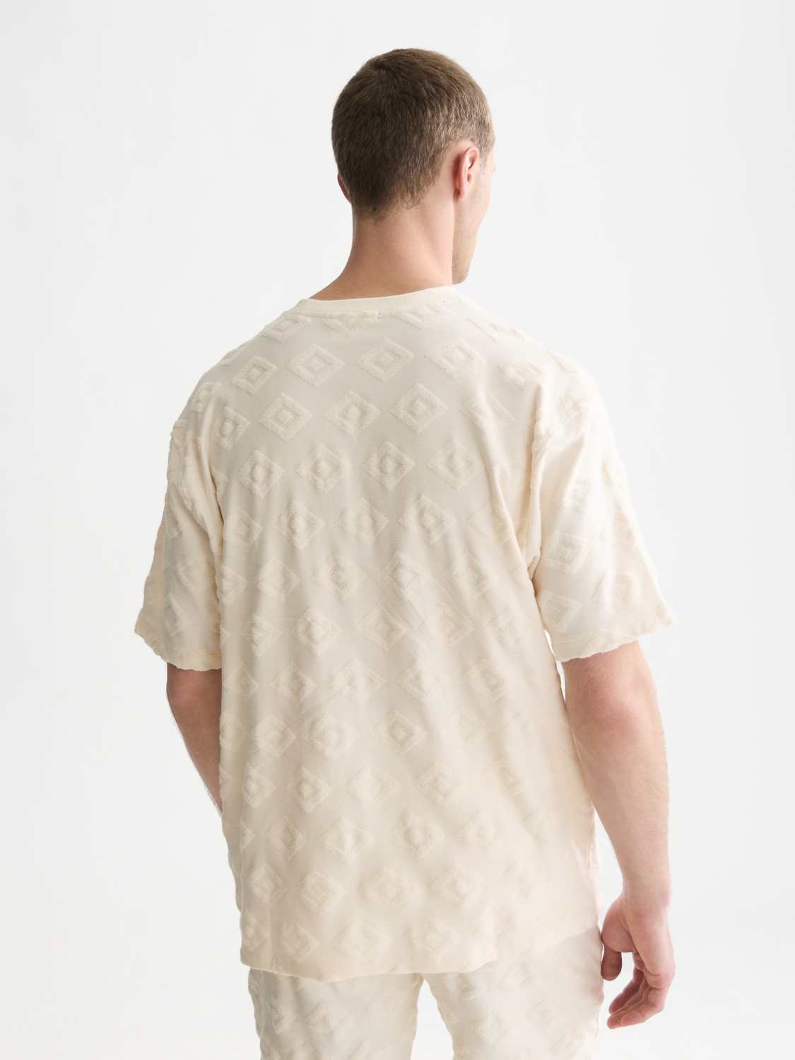 Jacquard Loose-Fit T-Shirt