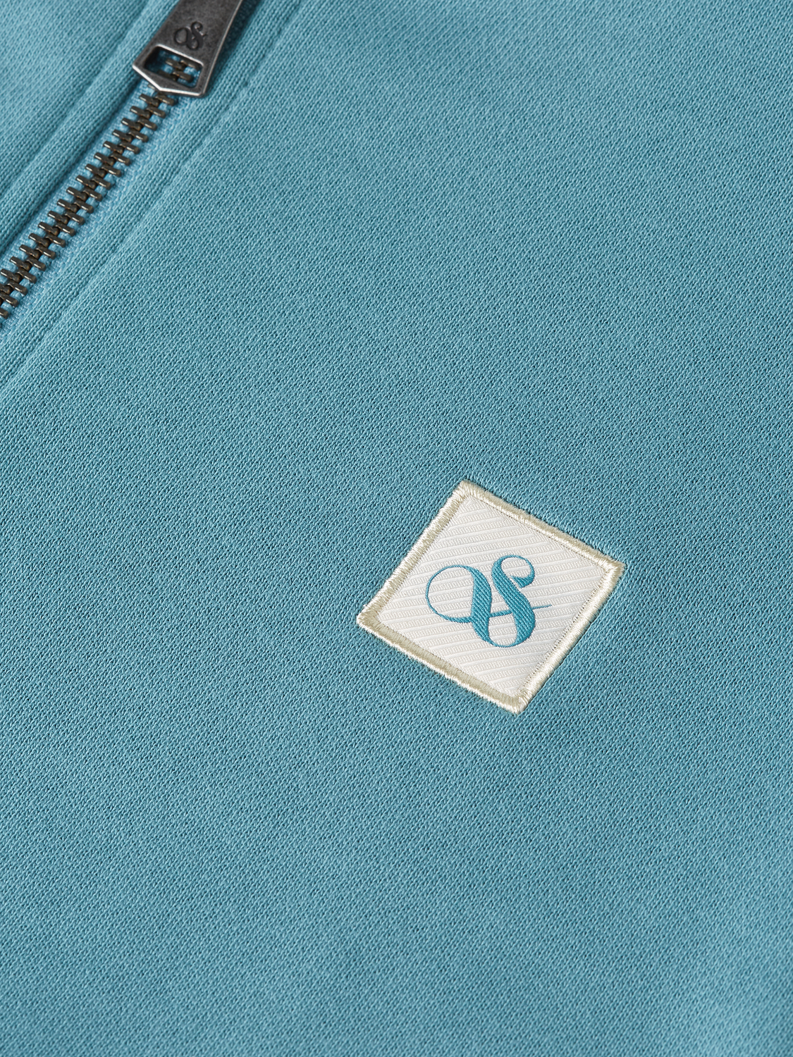 Logo Badge Regular-Fit Zip-Through Hoodie