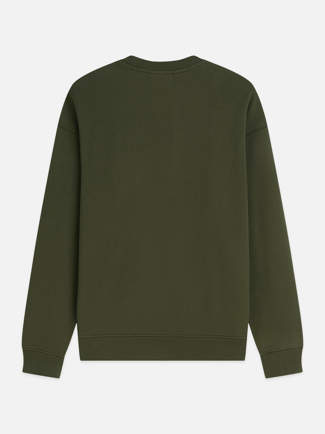 Front Embroidered Artwork Relaxed-Fit Sweatshirt