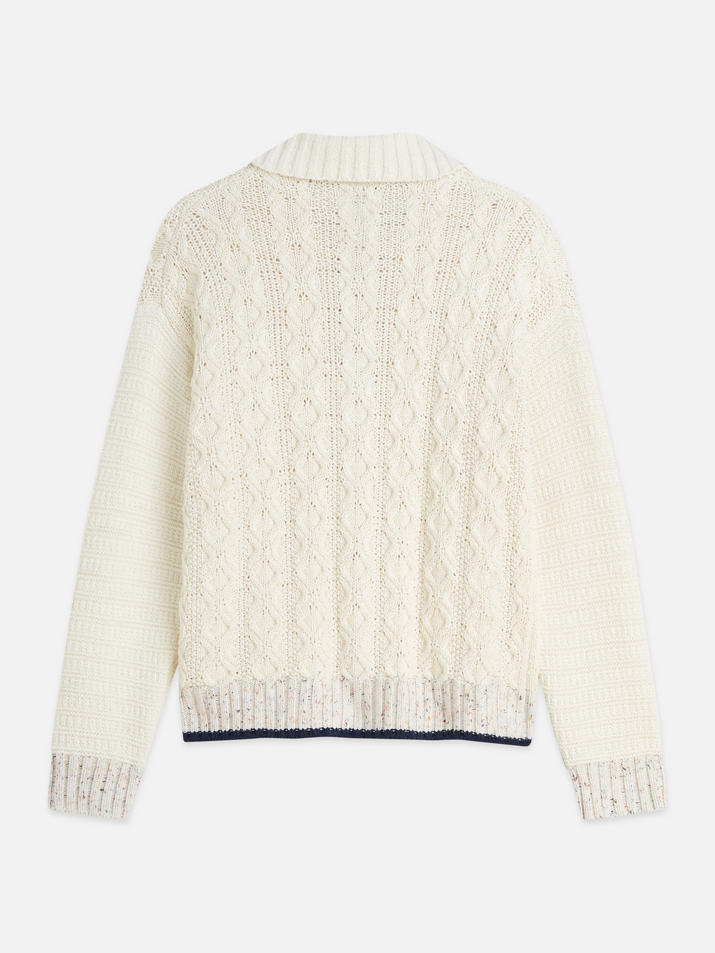 Multi-Yarn Loose-Fit Cardigan