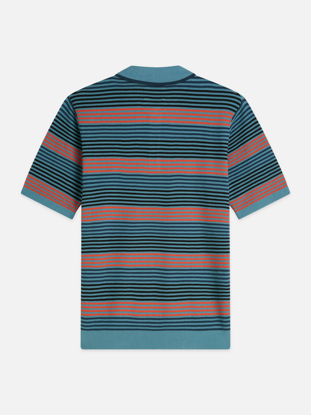 Striped Knitted Regular-Fit Polo