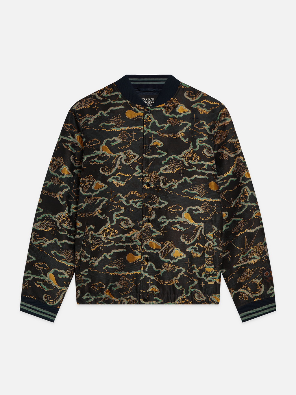 Festive Jacquard Blouson