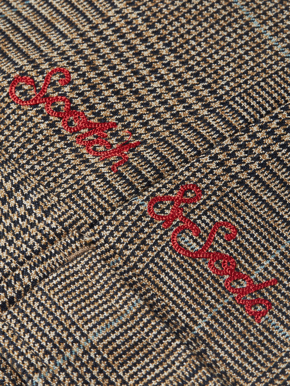Tailored Checked Blouson