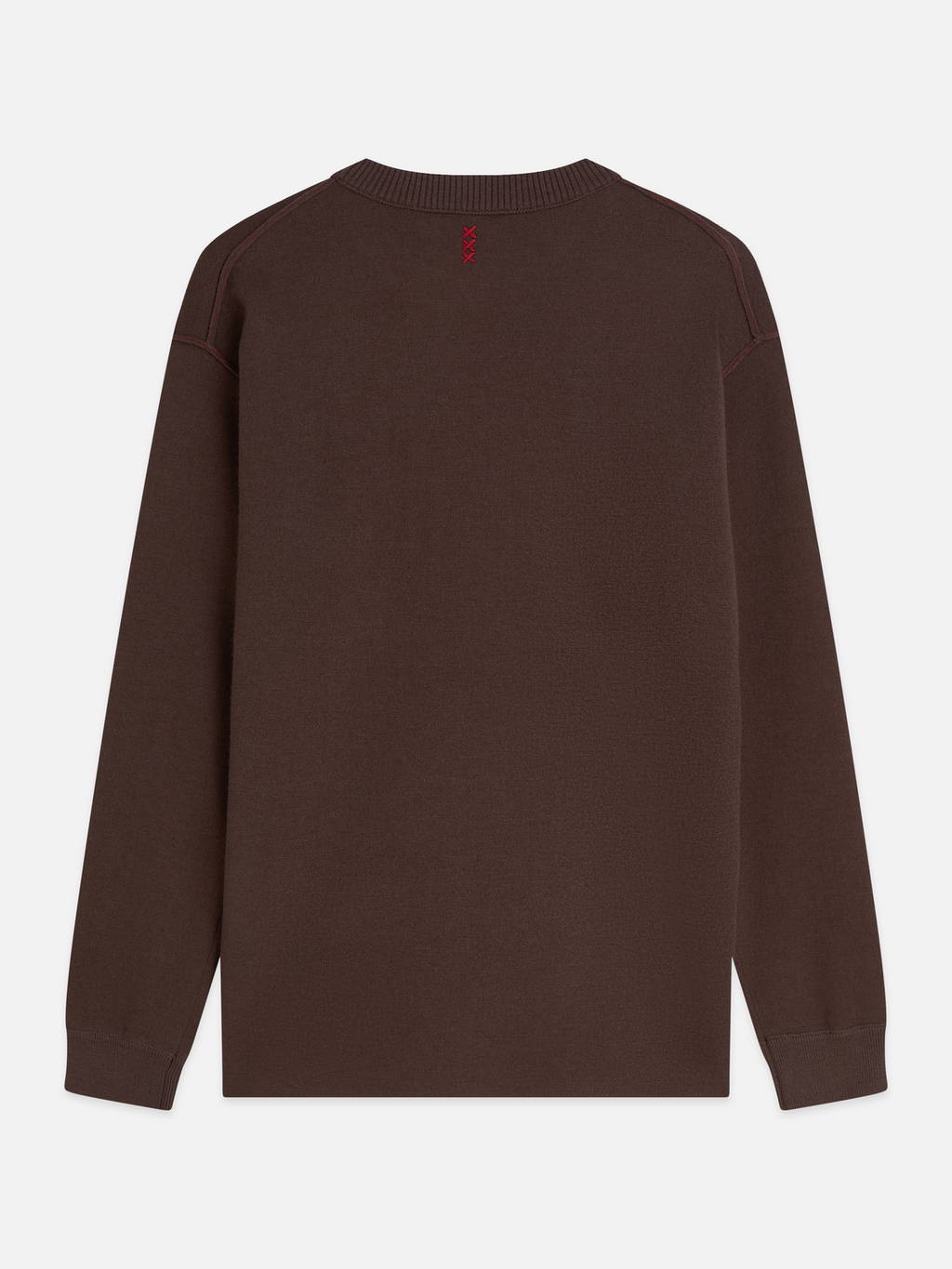 Double Face Merino-Blend Relaxed-Fit Pullover