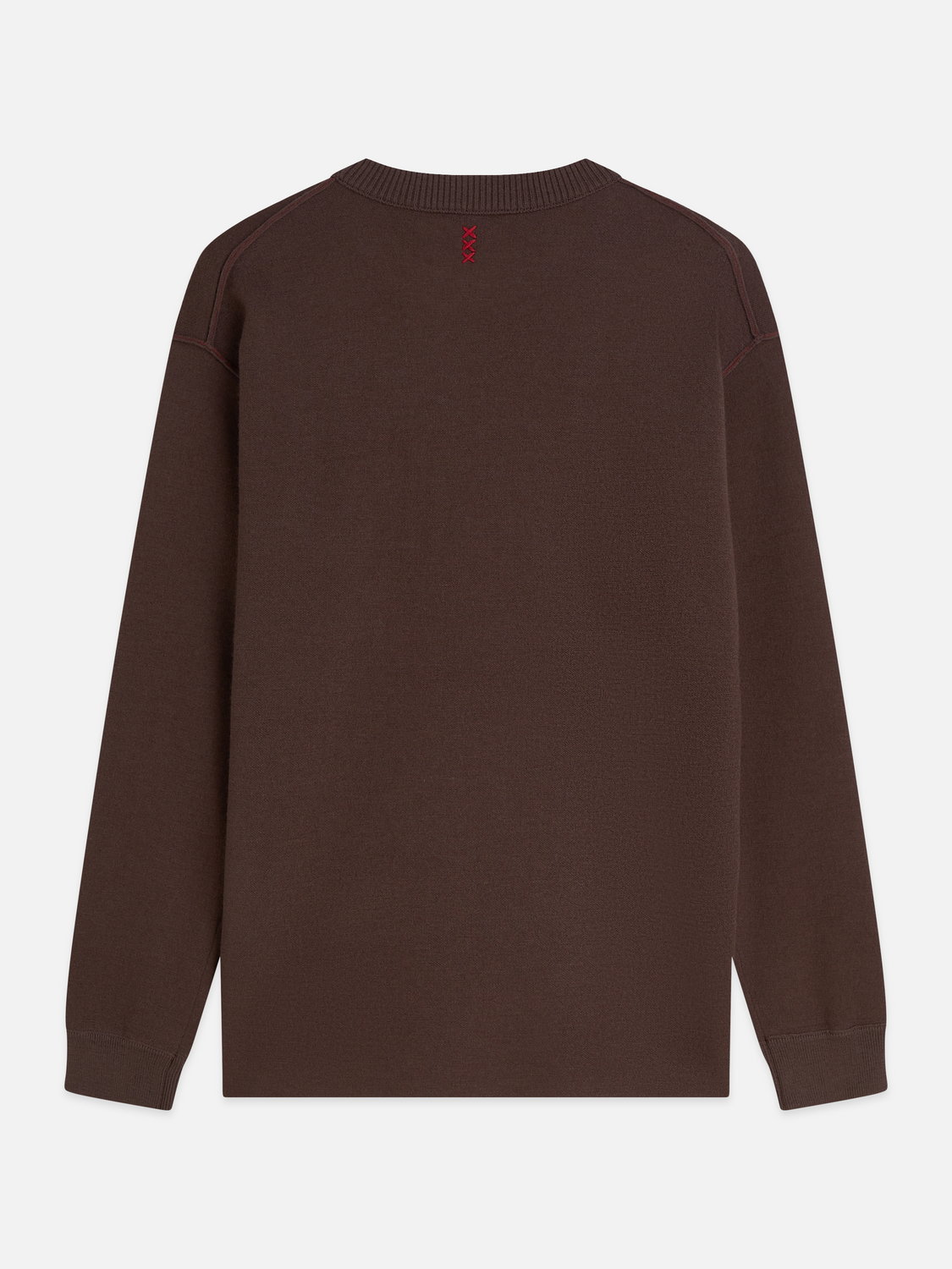 Double Face Merino-Blend Relaxed-Fit Pullover