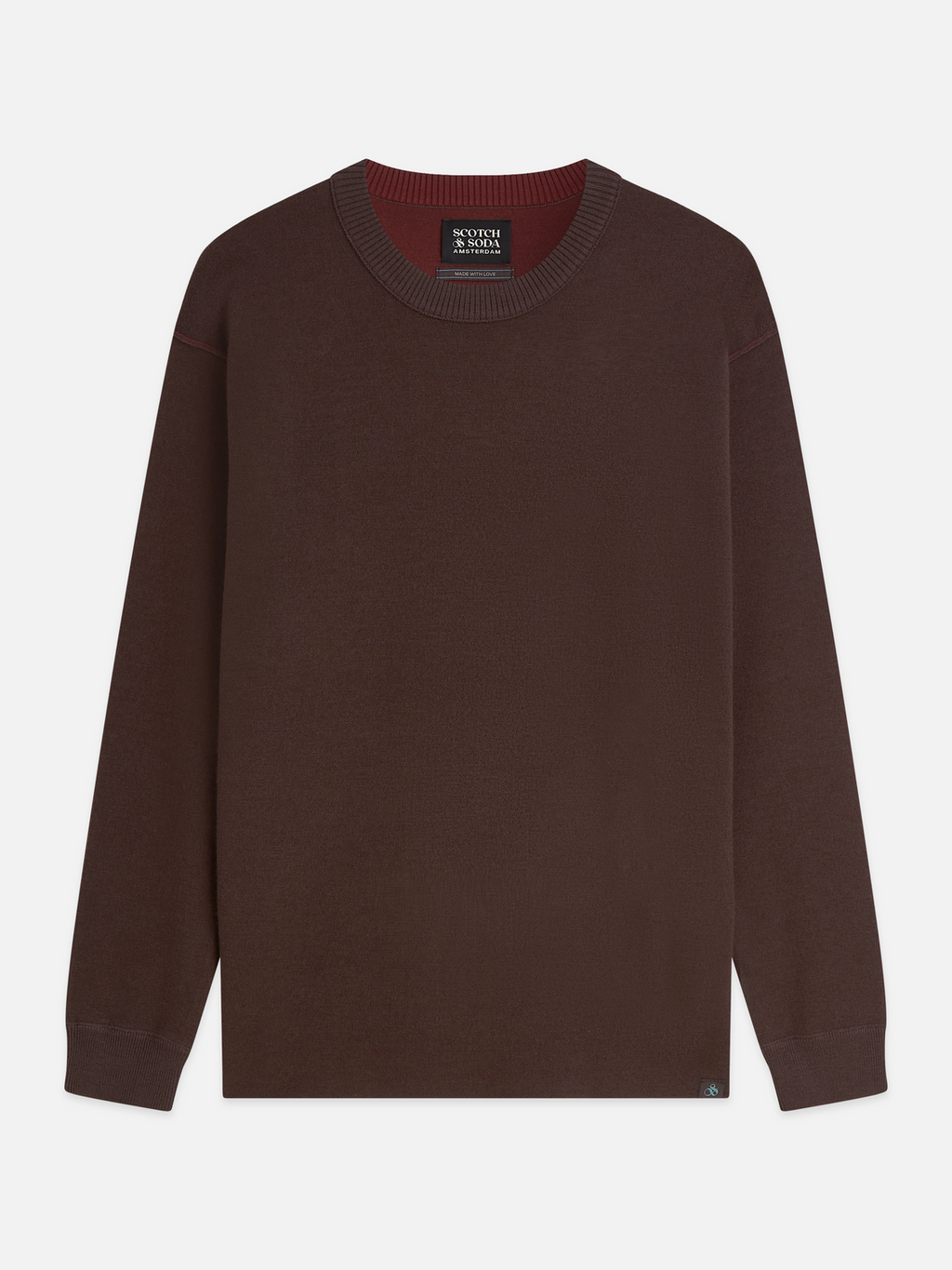 Double Face Merino-Blend Relaxed-Fit Pullover