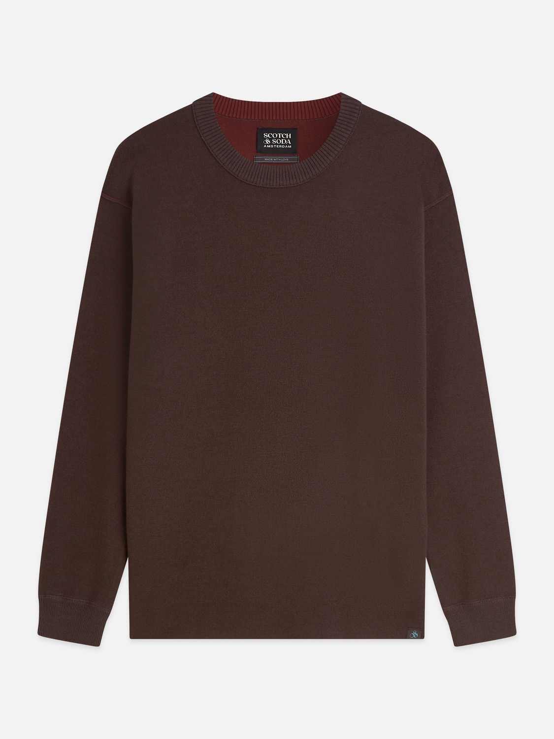Double Face Merino-Blend Relaxed-Fit Pullover