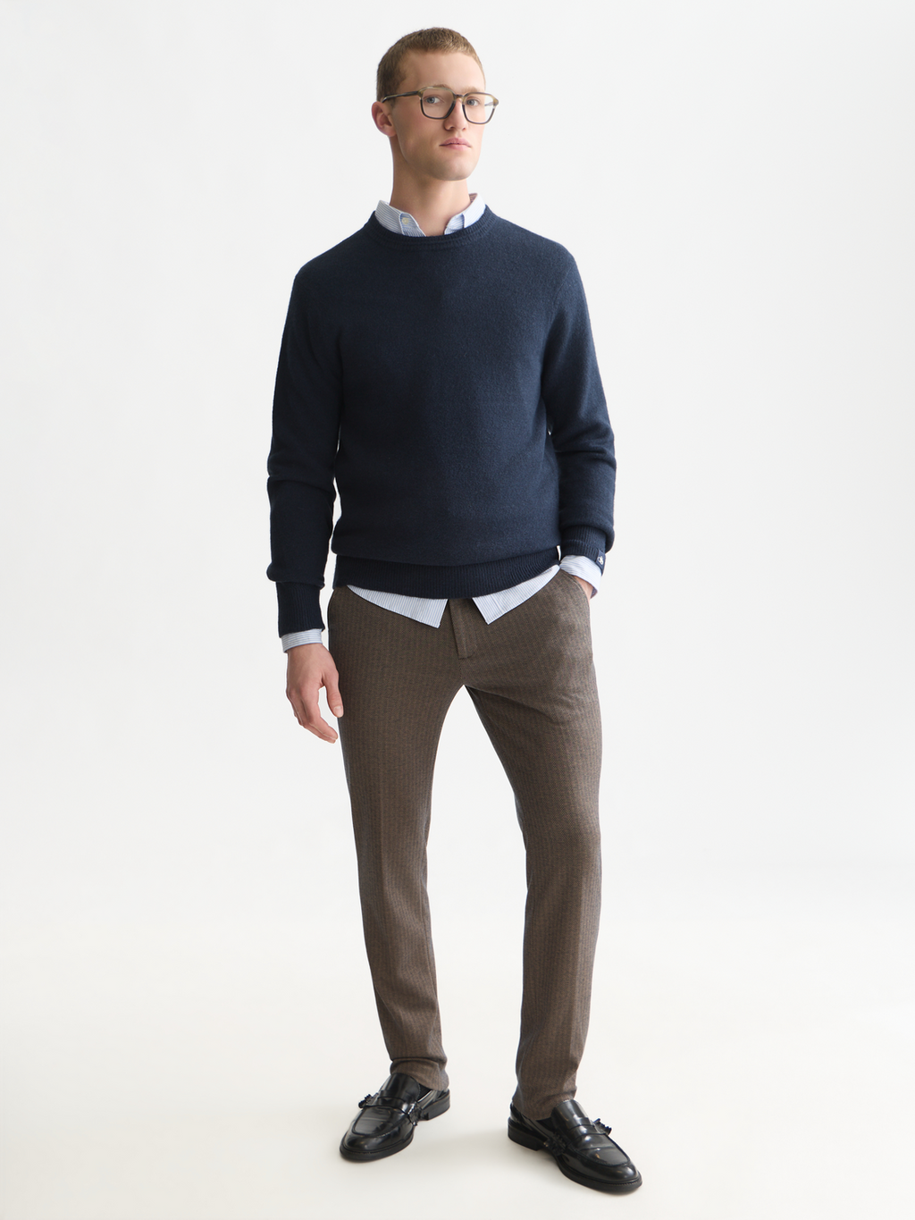Essentials Mott Tailored Jersey Chino