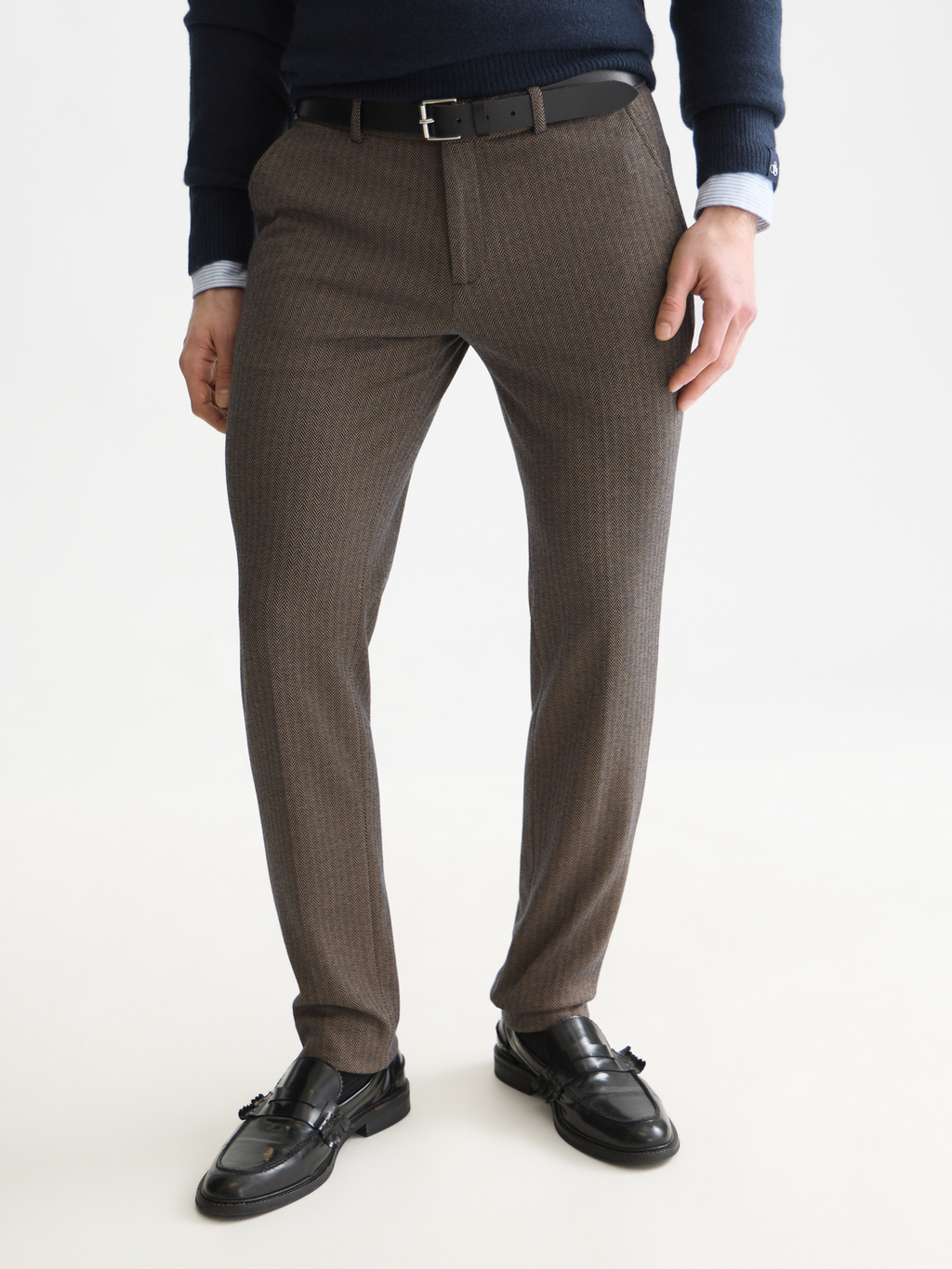 Essentials Mott Tailored Jersey Chino