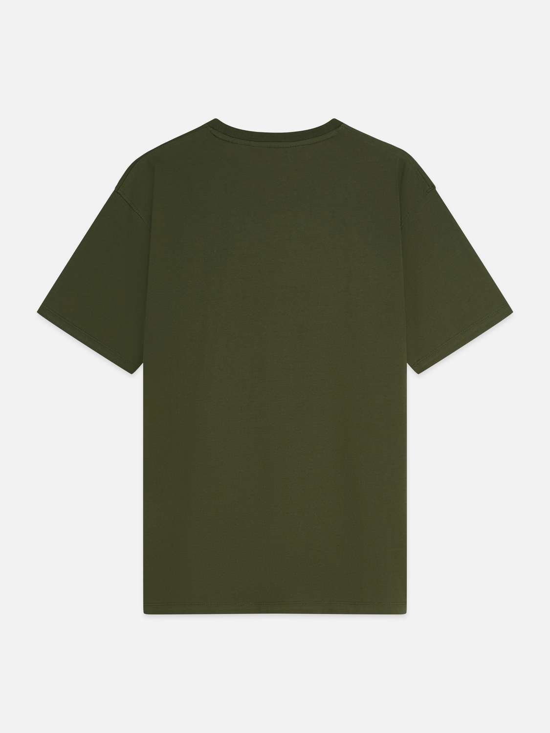 Embroidery Placed Artwork Loose-Fit T-Shirt