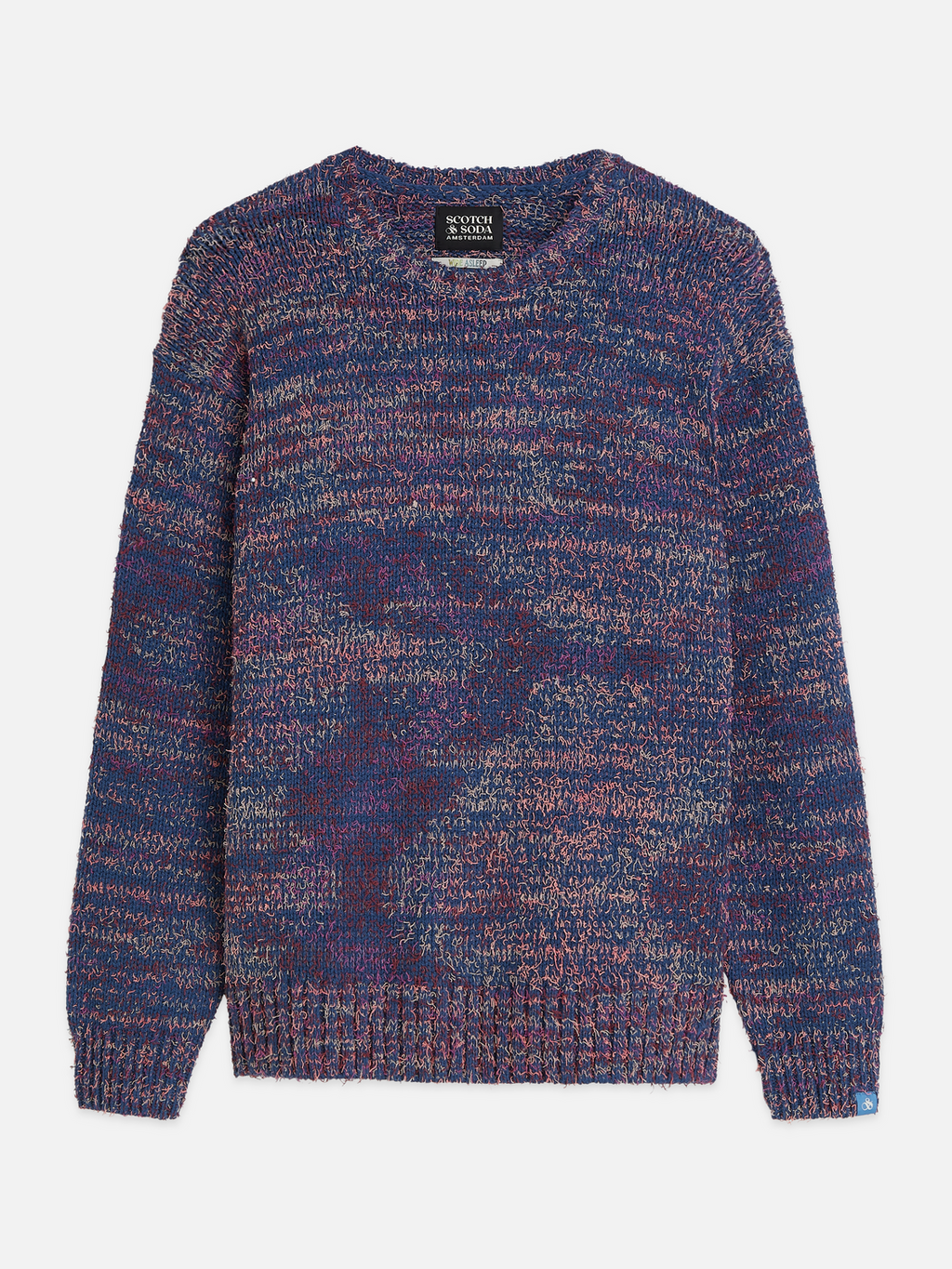 Hairy Multicolor Loose-Fit Pullover