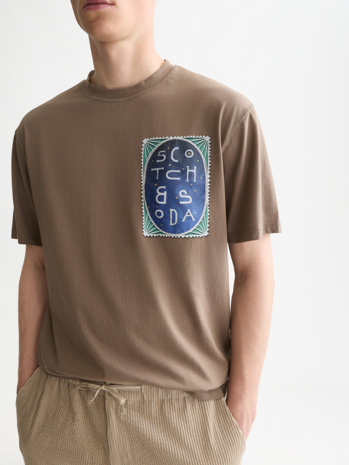Chest Artwork Relaxed-Fit T-Shirt