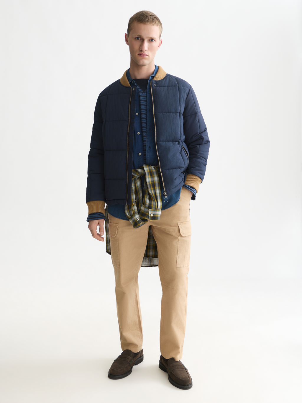 Harper Garment-Dyed Twill Cargo Pant